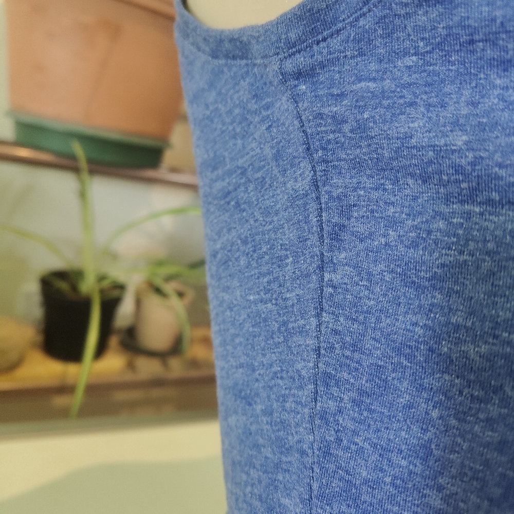 Robert Kitchen Blue Sleeveless Women's Tank Top - Picture 4 of 8